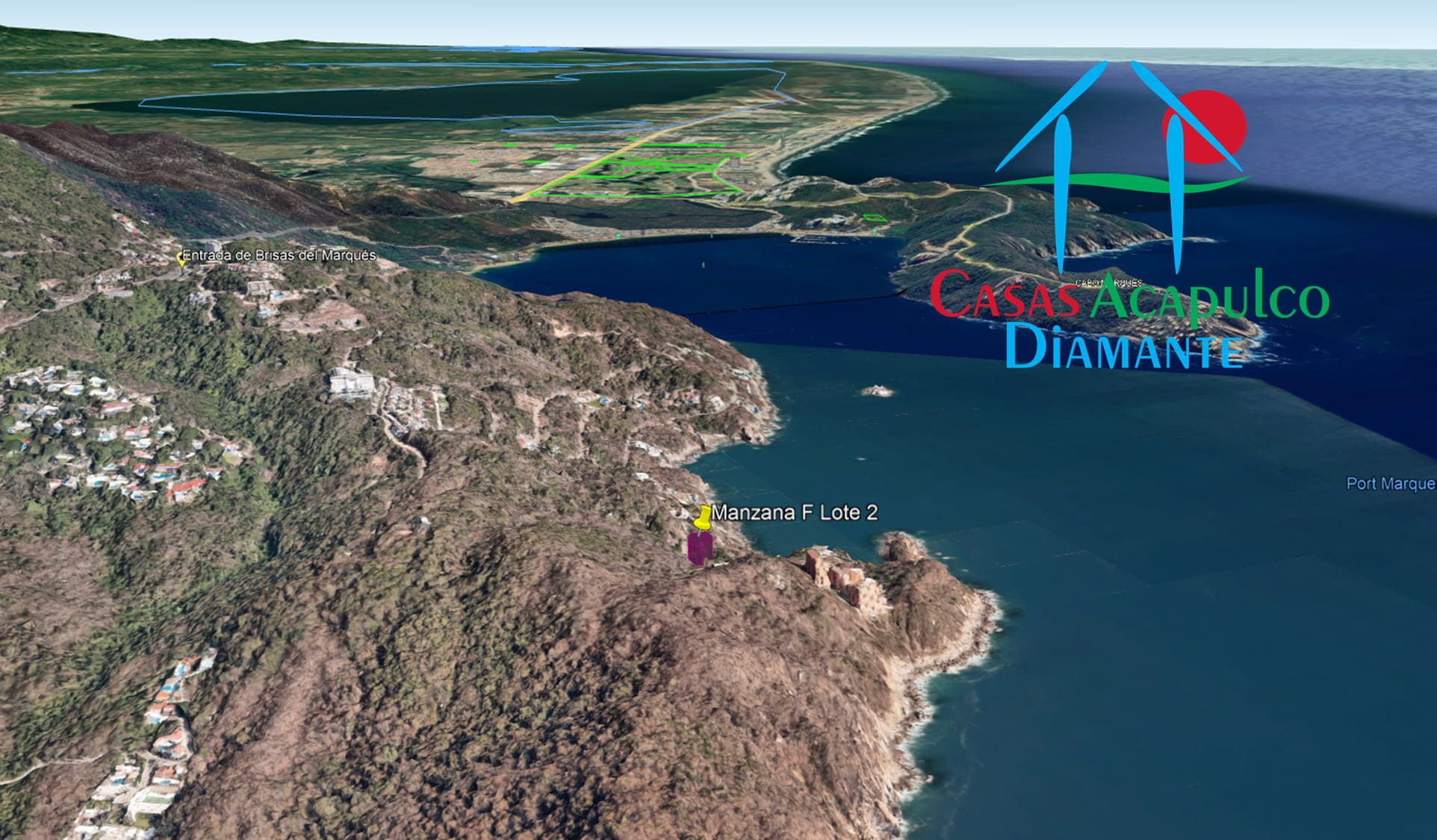 Terreno Brisas del Marqués Manzana F Lote 2 - Vista aérea 10